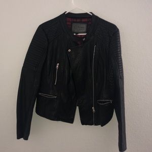 Leather jacket